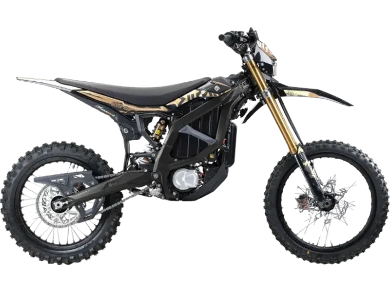 Sur-Ron Ultra Bee HP 2026 в чёрном цвете, вид сбоку